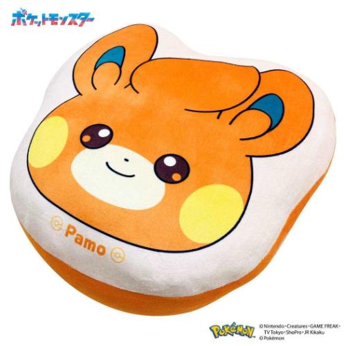 ポケットモンスター クッション もちもちフェイスクッション パモ ポケモン キャラクター グッズ