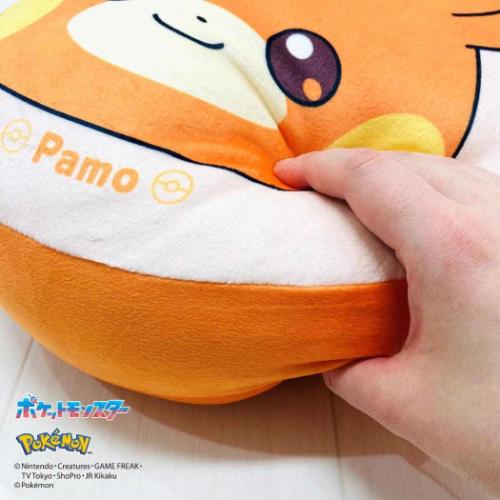 ポケットモンスター クッション もちもちフェイスクッション パモ ポケモン キャラクター グッズ