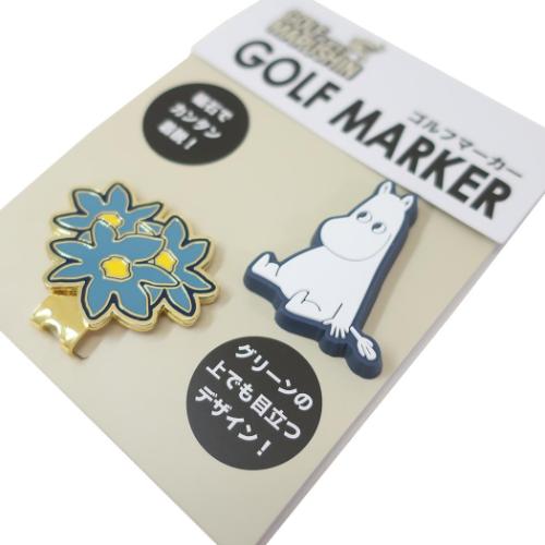 ムーミン ゴルフ用品 ゴルフマーカー マーカームーミン 北欧 キャラクター グッズ メール便可