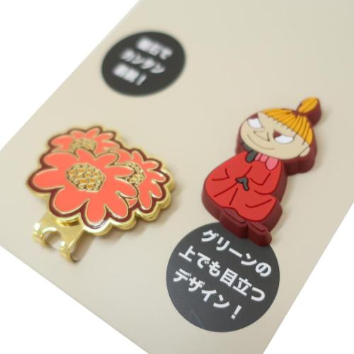 ムーミン ゴルフ用品 ゴルフマーカー マーカーリトルミイ 北欧 キャラクター グッズ メール便可