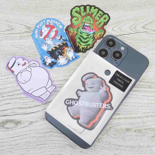ゴーストバスターズ ダイカットシール キャラクターステッカー ミニマシュマロマン キャラクター グッズ メール便可
