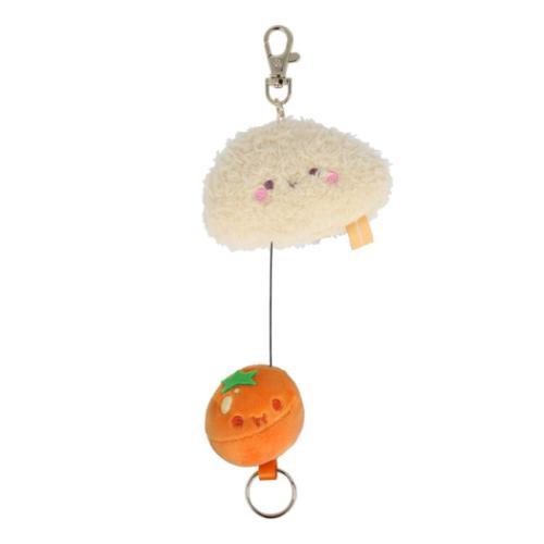 スイカゲーム マスコット リール付マスコット ポッピィー&かき キャラクター グッズ