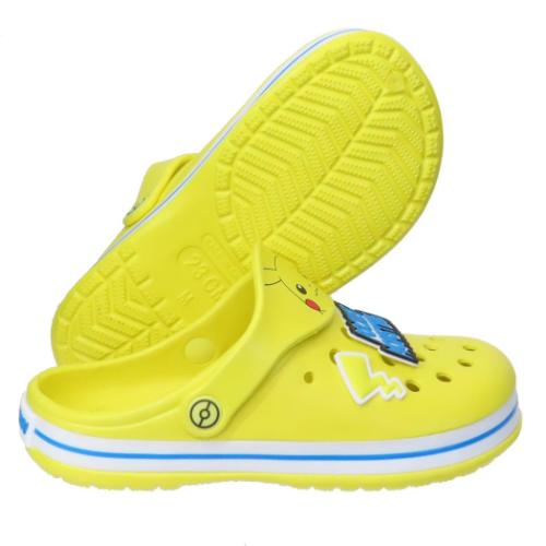 ポケットモンスター 女性用サンダル レディースEVAサンダル ピカチュウ YE ポケモン キャラクター グッズ