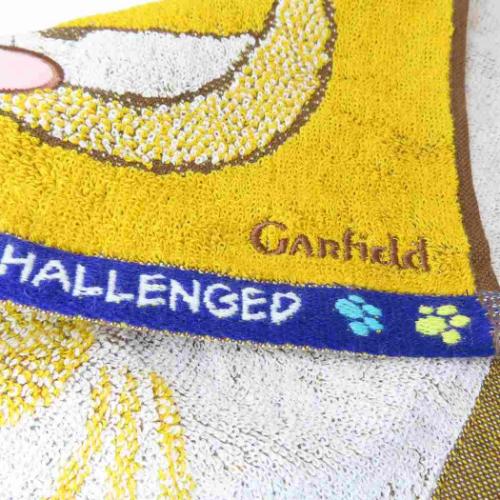 ガーフィールド ミニタオル ジャガードハンカチタオル ヘイトマンデー キャラクター グッズ メール便可