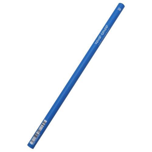 えんぴつ YOUR COLOR 鉛筆 2B 丸軸 筆記具 グッズ メール便可