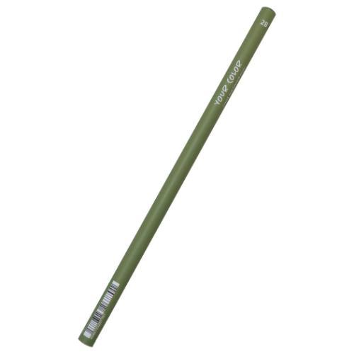 えんぴつ YOUR COLOR 鉛筆 2B 丸軸 筆記具 グッズ メール便可