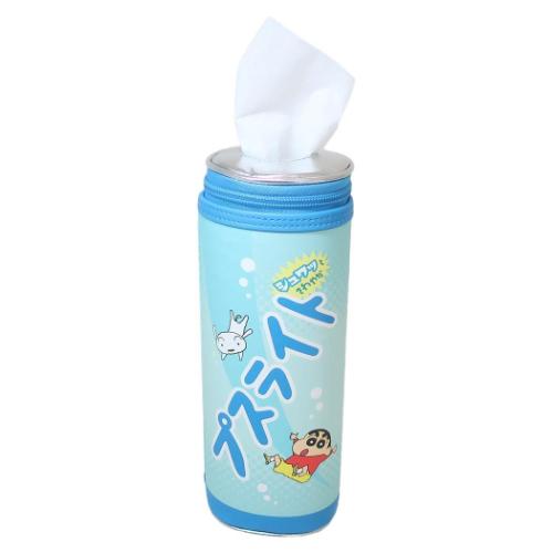 クレヨンしんちゃん ティッシュケース スリムティッシュケース ボトル型 プスライト アニメキャラクター グッズ