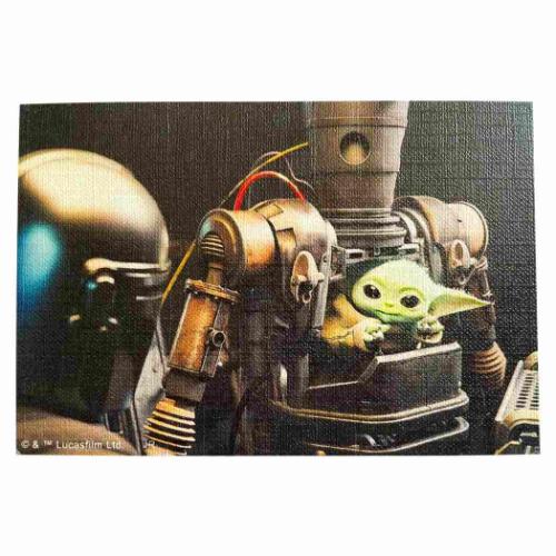 スターウォーズ マンダロリアン コレクター雑貨 キャンバスカード D STAR WARS 映画キャラクター グッズ メール便可