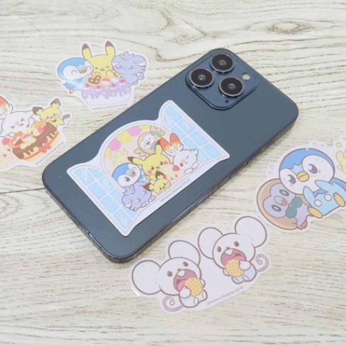 ポケットモンスター ダイカットシール ステッカー5枚セット B ポケピース ポケモン キャラクター グッズ メール便可