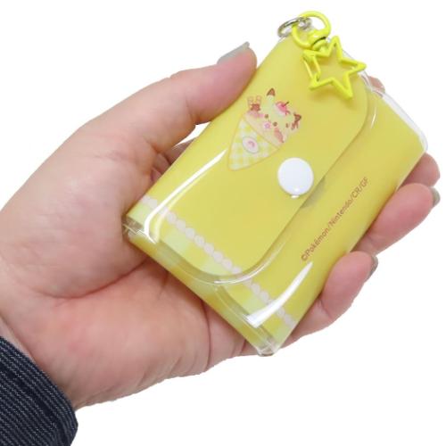 ポケットモンスター クリアポーチ クリアフォトケース ピカチュウ ポケピース ポケモン キャラクター グッズ メール便可