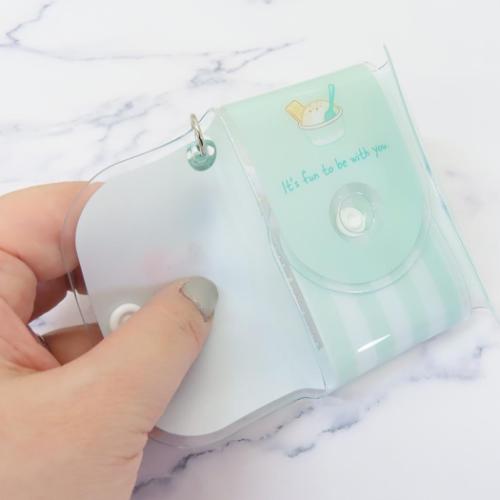 ポケットモンスター クリアポーチ クリアフォトケース モクロー ポケピース ポケモン キャラクター グッズ メール便可