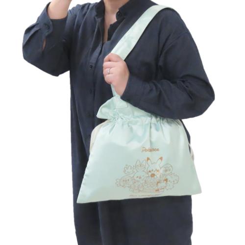 ポケットモンスター トートバッグ 巾着トートバッグ ポケピース ポケモン キャラクター グッズ メール便可