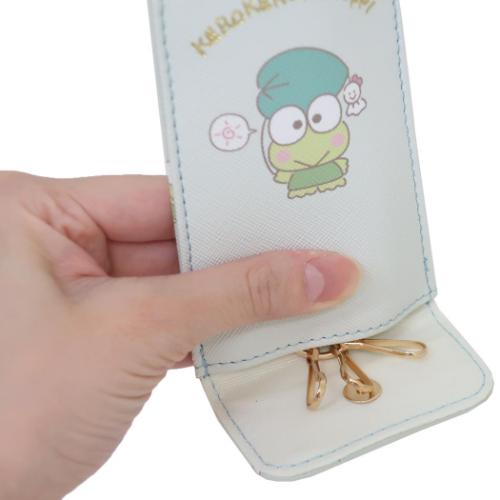 ケロケロケロッピ キーカバー リール付きキーケース サンリオ キャラクター グッズ メール便可