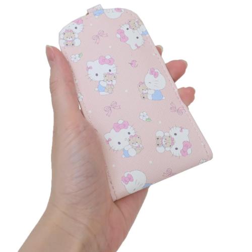 ハローキティ キーカバー リール付きキーケース サンリオ キャラクター グッズ メール便可