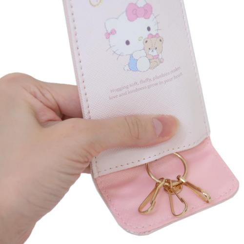 ハローキティ キーカバー リール付きキーケース サンリオ キャラクター グッズ メール便可