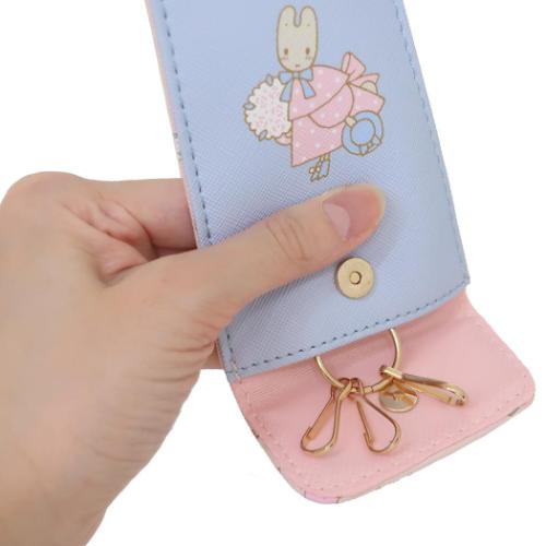 マロンクリーム キーカバー リール付きキーケース サンリオ キャラクター グッズ メール便可