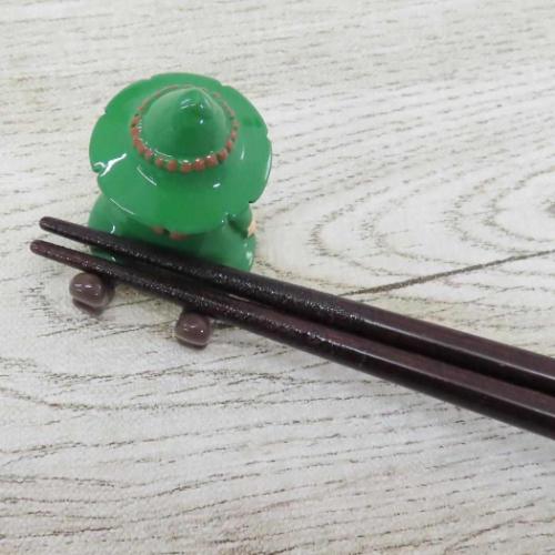 ムーミン おはし＆箸置き 箸置きギフトセット スナフキン 北欧 キャラクター グッズ
