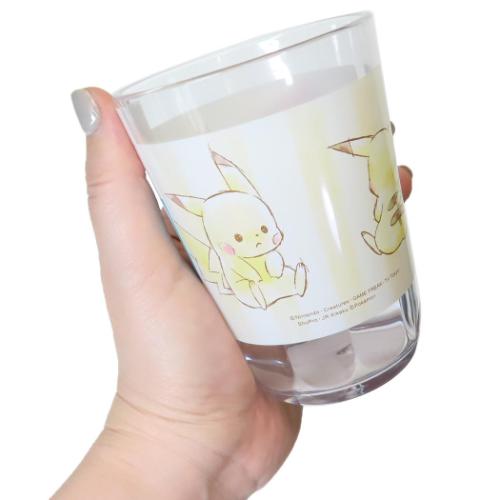 ポケットモンスター プラカップ クリアタンブラー370ml おすわり イエロー ポケモン キャラクター グッズ