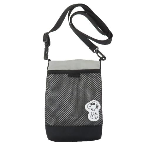 スヌーピー スマホポーチ メッシュスマートポーチ COOL BEAGLE ピーナッツ キャラクター グッズ メール便可