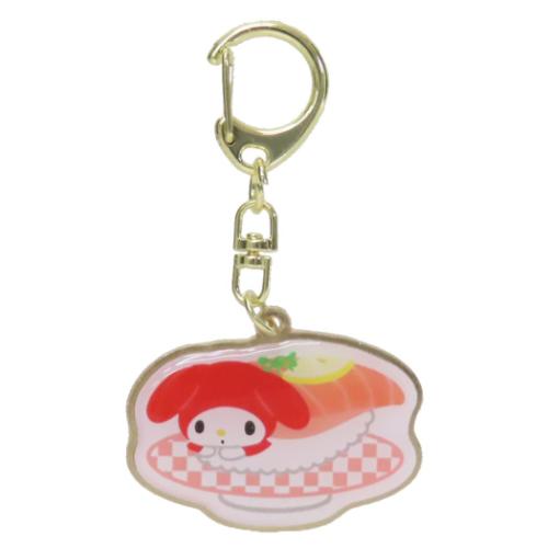 マイメロディ キーホルダー メタルキーホルダー サンリオ キャラクター グッズ メール便可