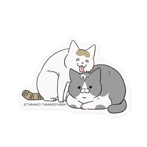 うちの猫がまた変なことしてる ダイカットシール ステッカー うち猫D キャラクター グッズ メール便可