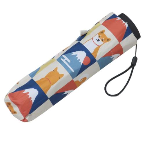 折りたたみ傘 折畳傘 こまふじしばた かわいい グッズ