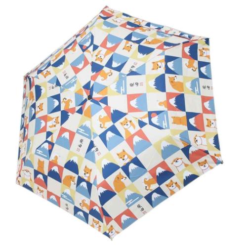 折りたたみ傘 折畳傘 こまふじしばた かわいい グッズ
