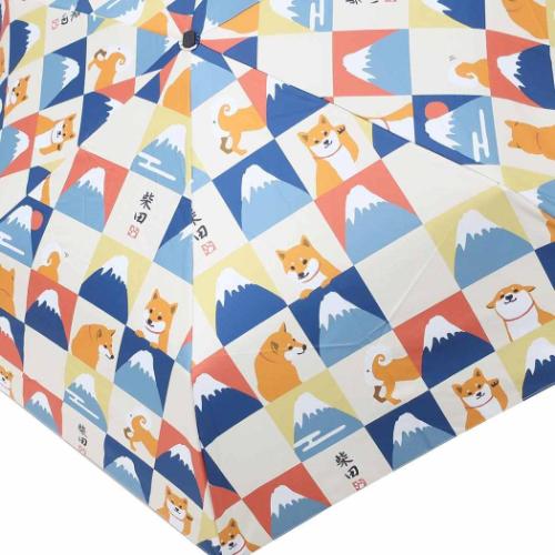 折りたたみ傘 折畳傘 こまふじしばた かわいい グッズ