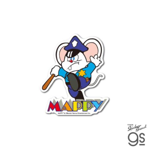 マッピー ダイカットステッカー ナムコレジェンダリーシリーズ ステッカー ゲームキャラクター グッズ メール便可