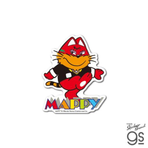 マッピー ダイカットステッカー ナムコレジェンダリーシリーズ ステッカー ニャームコ ゲームキャラクター グッズ メール便可