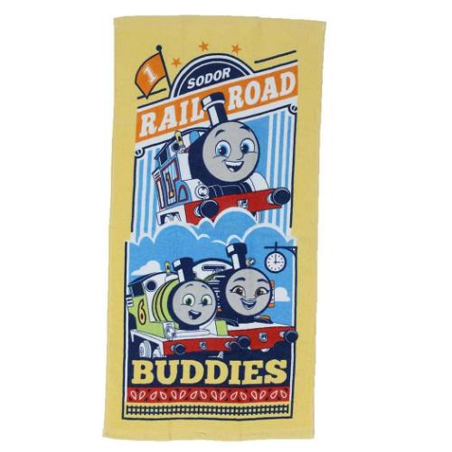 きかんしゃトーマス バスタオル プリントコンパクトバスタオル レールロード キャラクター グッズ メール便可