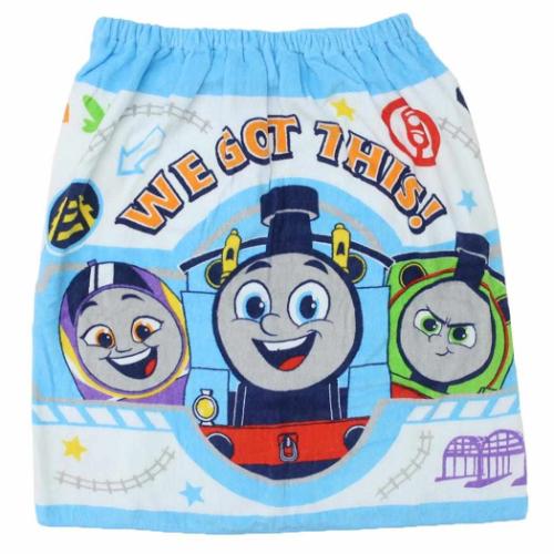 きかんしゃトーマス ラップタオル マキM 60cm丈巻き巻きタオル ブルーレールズ キャラクター グッズ