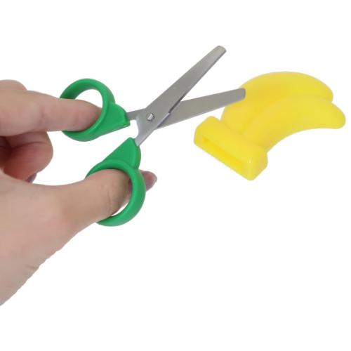 ハサミ ダイカットミニはさみ バナナ 新学期準備文具 グッズ メール便可