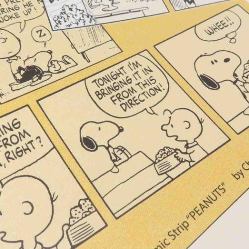 スヌーピー ランチマット ランチョンマット スヌーピー&チャーリーブラウン ピーナッツ キャラクター グッズ