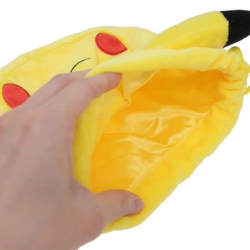 ポケットモンスター 巾着袋 ぬいぐるみ巾着 ピカチュウ ポケモン キャラクター グッズ メール便可