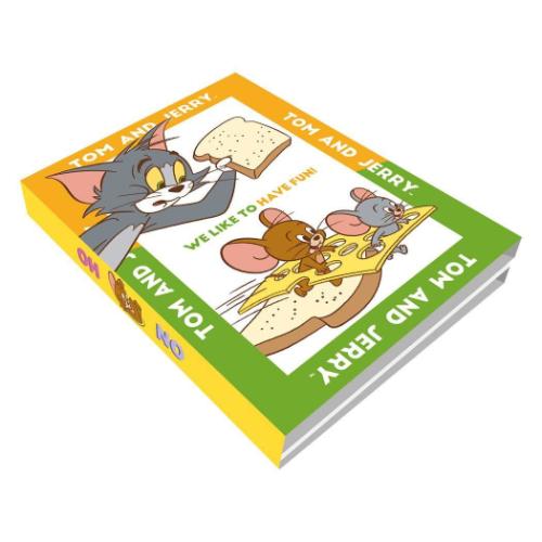 トムとジェリー メモ帳 パタパタメモ EAT，EAT，EAT ワーナーブラザース キャラクター グッズ メール便可