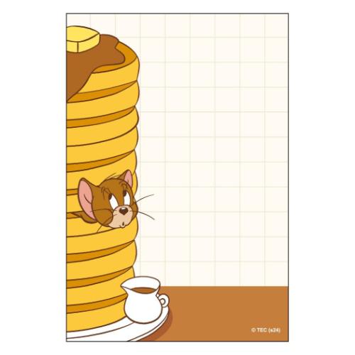 トムとジェリー メモ帳 パタパタメモ EAT，EAT，EAT ワーナーブラザース キャラクター グッズ メール便可