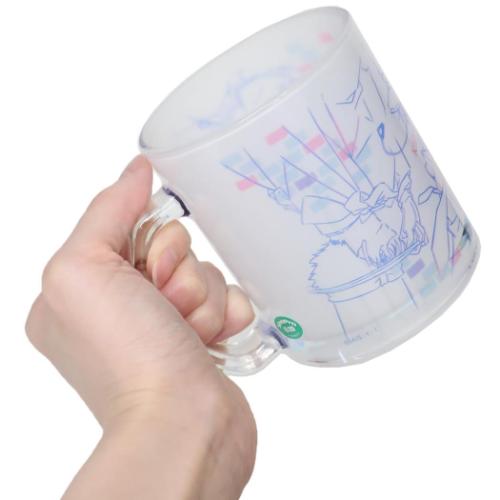 名探偵コナン マグカップ ガラスマグカップ ラインアート キッド 少年サンデー アニメキャラクター グッズ