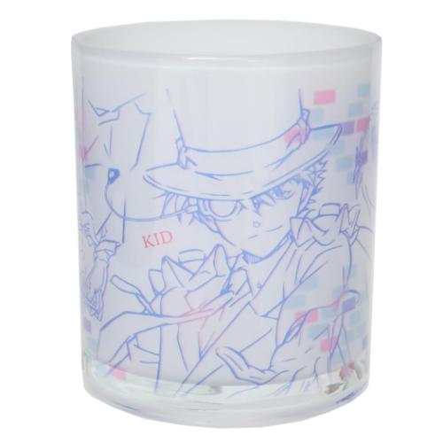 名探偵コナン マグカップ ガラスマグカップ ラインアート キッド 少年サンデー アニメキャラクター グッズ