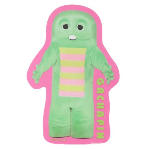 ガチャピン ムック ダイカットシール キャラクターステッカー ガチャピン キャラクター グッズ メール便可