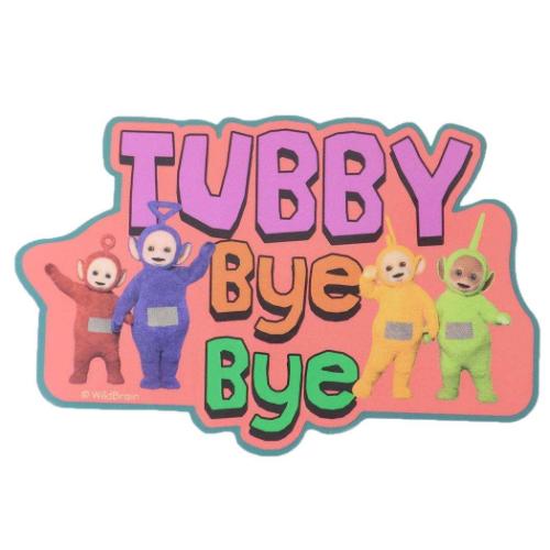 テレタビーズ ダイカットシール キャラクターステッカー ロゴ OR キャラクター グッズ メール便可