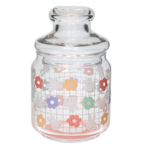 ミッフィー 保存容器 ガラス小物入れ ディックブルーナ 絵本キャラクター グッズ