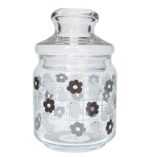 ミッフィー 保存容器 ガラス小物入れ ディックブルーナ 絵本キャラクター グッズ