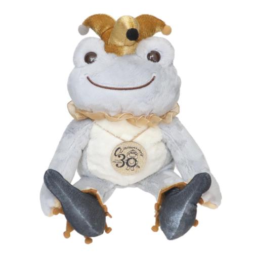 かえるのピクルス ぬいぐるみ ビーンドール 30th ジョーカーグレー キャラクター グッズ