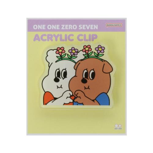 1107 イルイルゴンチル クリップ アクリルクリップ C キャラクター グッズ メール便可