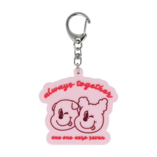 1107 イルイルゴンチル キーリング ラバーキーホルダー B キャラクター グッズ メール便可