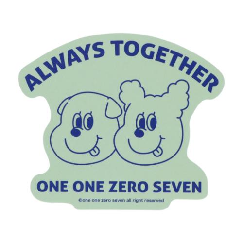 1107 イルイルゴンチル ビッグシール ダイカットステッカー A キャラクター グッズ メール便可