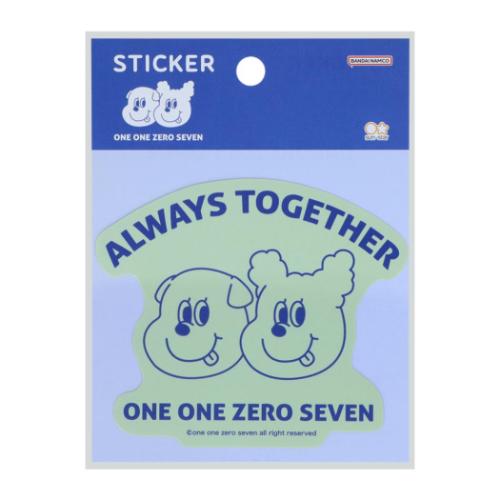 1107 イルイルゴンチル ビッグシール ダイカットステッカー A キャラクター グッズ メール便可