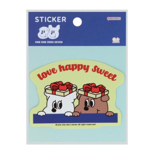 1107 イルイルゴンチル ビッグシール ダイカットステッカー C キャラクター グッズ メール便可