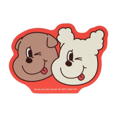 1107 イルイルゴンチル ビッグシール ダイカットステッカー D キャラクター グッズ メール便可